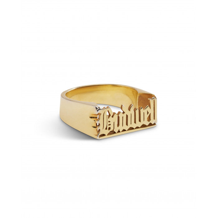 BUDWELL NAMEPLATE RING