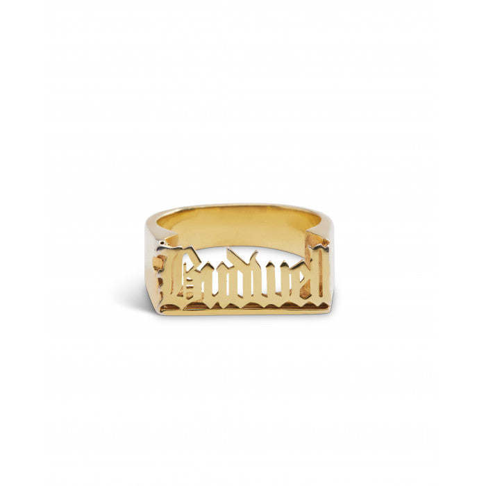 BUDWELL NAMEPLATE RING